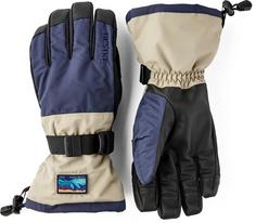 Hestra Gauntlet Sr 5 finger Skihandschuhe dark navy-beige