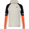 Brooks Run Visible Notch Thermal Laufhoodie Herren - ecru-fluoro flash-black