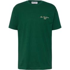 ON VACATION Sign Logo T-Shirt bottle green