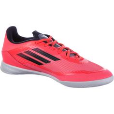 Rückansicht von adidas F50 LEAGUE IN Fußballschuhe Herren turbo-aurora black-platin met.