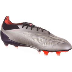 Rückansicht von adidas PREDATOR ELITE FG Fußballschuhe Herren platin met.-aurora black-carbon
