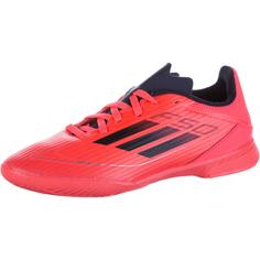 adidas F50 LEAGUE IN J Fußballschuhe Kinder turbo-aurora black-platin met.