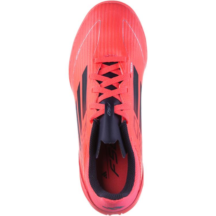 adidas adidas F50 LEAGUE IN J Fu&szlig;ballschuhe Kinder - turbo-aurora black-platin met. - 0 | SportScheck