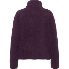 Rückansicht von OCK Fleecejacke Damen plum perfect