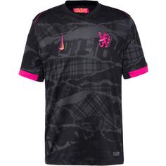 Nike FC Chelsea 24-25 3rd Fußballtrikot Herren anthracite-black-opti yellow-pink prime