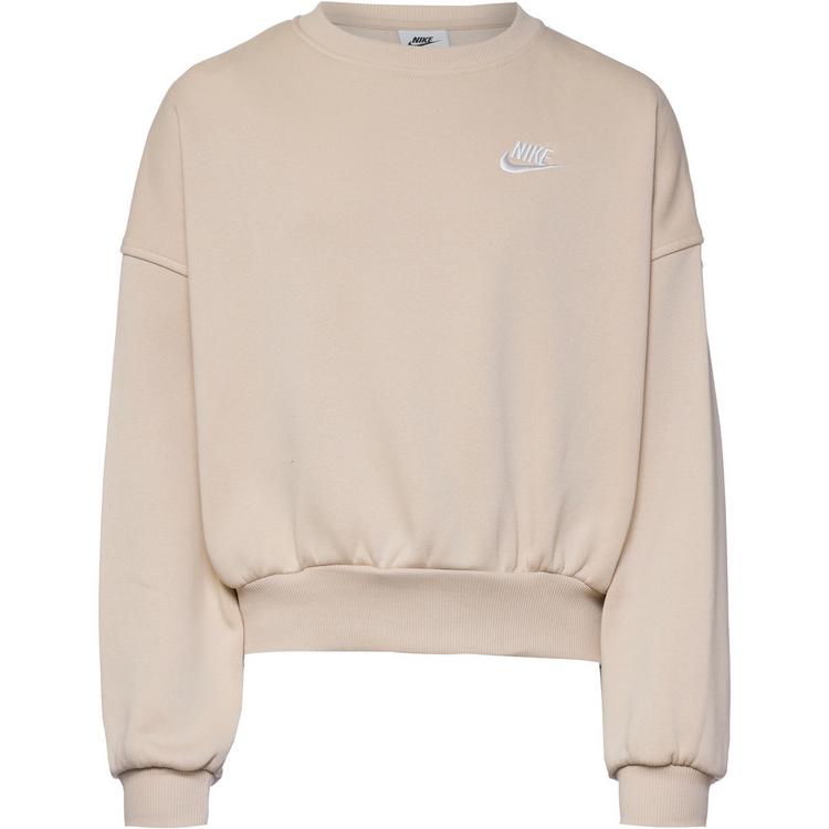 Nike Nike NSW CLUB FLEECE Sweatshirt M&auml;dchen - sanddrift-white - 0 | SportScheck
