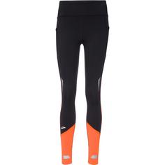 Brooks Run Visible Lauftights Damen black-fluoro flash