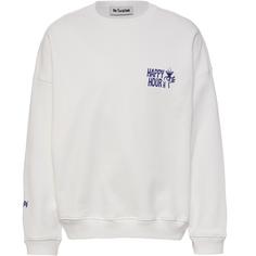 ON VACATION Sip Happens Sweatshirt white