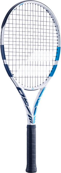 Rückansicht von Babolat EVO DRIVE Tennisschläger weiß-blau