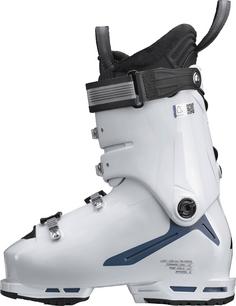 Rückansicht von Nordica SPEEDMACHINE 3 95 X W GW Skischuhe Damen white-black-light blue