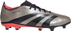 adidas PREDATOR LEAGUE FG Fußballschuhe Herren platin met.-aurora black-turbo