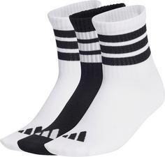 adidas RIB 3 PACK Freizeitsocken Kinder white-white-black