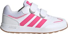 adidas TENSAUR SWITCH CF Hallenschuhe Kinder ftwr white-pulse magenta-bliss pink