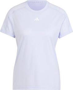 adidas TR-ES CREW T-Shirt Damen violet tone-white