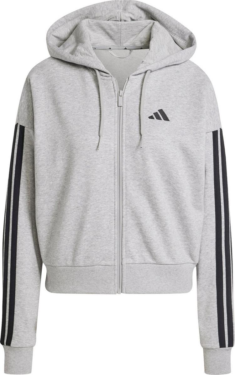 adidas adidas M 3S FT FZ Kapuzenjacke Damen - medium grey - 0 | SportScheck