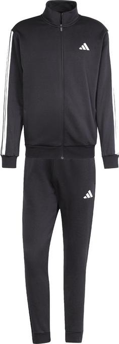 adidas M 3S FL TT Trainingsanzug Herren black