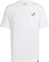 adidas Slide T-Shirt Herren - white