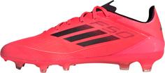 Rückansicht von adidas F50 PRO FG Fußballschuhe Herren turbo-aurora black-platin met.