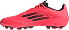 Rückansicht von adidas F50 LEAGUE 2G/3G AG Fußballschuhe Herren turbo-aurora black-platin met.