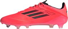 Rückansicht von adidas F50 ELITE FG Fußballschuhe Herren turbo-aurora black-platin met.