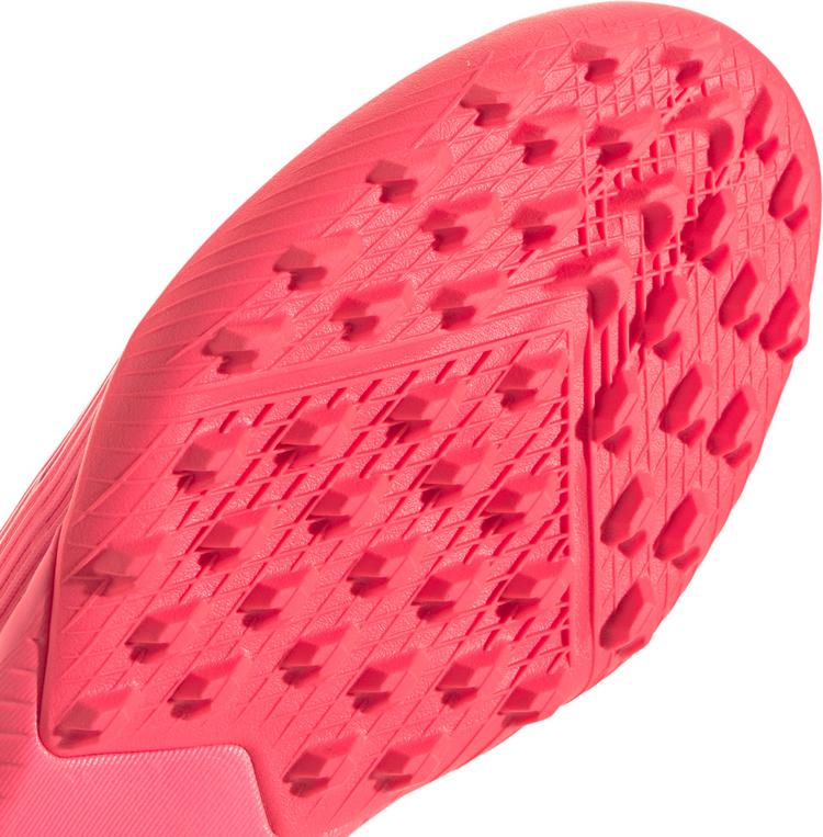 adidas adidas F50 LEAGUE TF Fu&szlig;ballschuhe Herren - turbo-aurora black-platin met. - 4 | SportScheck