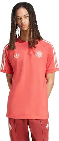 Rückansicht von adidas FC Bayern München Fanshirt Herren crew red