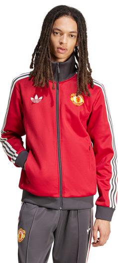 Rückansicht von adidas Manchester United Trainingsjacke Herren team victory red