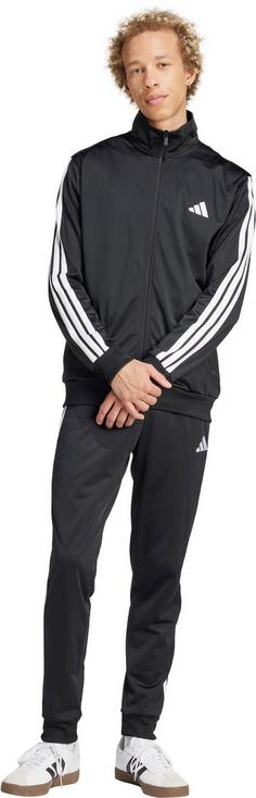 Rückansicht von adidas M 3S TR TT Trainingsanzug Herren black