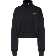 Nike Phoenix Fleecepullover Damen black-sail