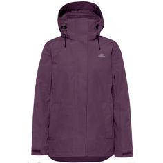 Rückansicht von OCK Doppeljacke Damen plum perfect