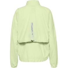 Rückansicht von unifit Laufjacke Damen shadow lime