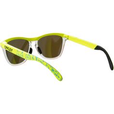 Rückansicht von Oakley FROGSKINS RANGE Sportbrille matte tennis ball yellow-prizm ruby