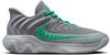 Nike GIANNIS IMMORTALITY 4 Basketballschuhe Herren - SMOKE GREY-STADIUM GREEN-WOLF GREY