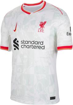 Nike FC Liverpool 24-25 3rd Fußballtrikot Herren white-pure platinum-black-global red