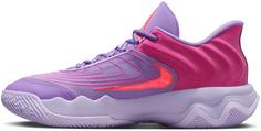 Rückansicht von Nike GIANNIS IMMORTALITY 4 Basketballschuhe Herren black raspberry-aster pink-hot punch