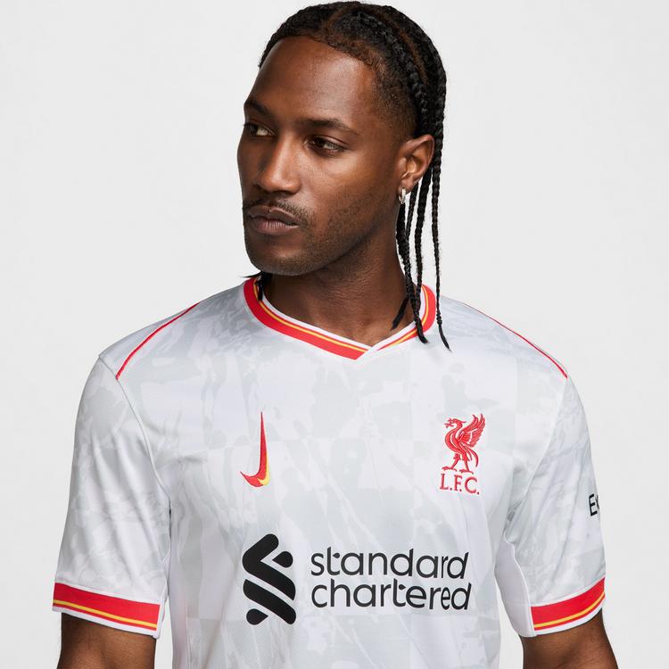 Nike Nike FC Liverpool 24-25 3rd Teamtrikot Herren - white-pure platinum-black-global red - 2 | SportScheck
