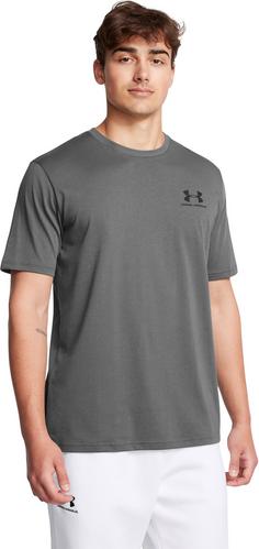 Rückansicht von Under Armour SPORTSTYLE Funktionsshirt Herren castlerock