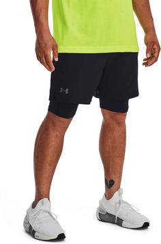 Rückansicht von Under Armour Vanish Funktionsshorts Herren black