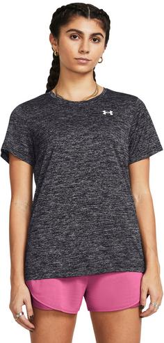 Rückansicht von Under Armour Tech SSC- Twist Funktionsshirt Damen black