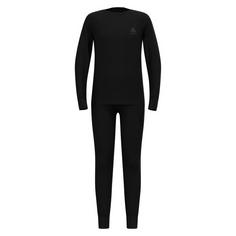 Odlo MERINO 200 Wäscheset Kinder black