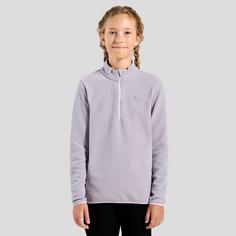 Rückansicht von Odlo ROY HALFZIP Layerlangarmshirt Kinder misty lilac-gray ridge