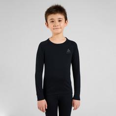 Rückansicht von Odlo MERINO 200 Wäscheset Kinder black