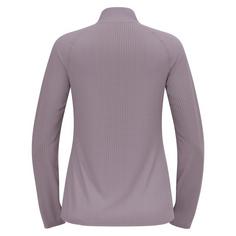 Rückansicht von Odlo ZEROWEIGHT WARM Funktionsshirt Damen gray ridge