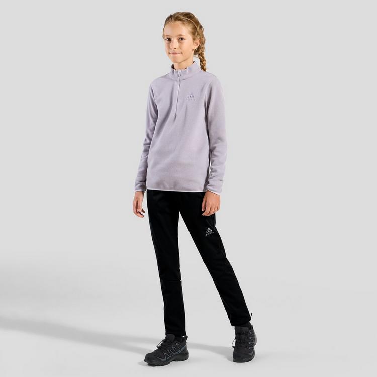 Odlo Odlo ROY HALFZIP Layerlangarmshirt Kinder - misty lilac-gray ridge - 2 | SportScheck