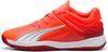 PUMA Accelerate Turbo Hallenschuhe - glowing red-puma white-dark crimson-puma black