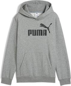 PUMA ESSENTIALS No. 1 Logo Hoodie Kinder medium gray heather