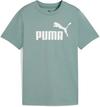 PUMA ESSENTIALS No. 1 Logo T-Shirt Jungen - green moon