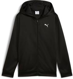 PUMA TAD ESSENTIALS Sweatjacke Kinder puma black