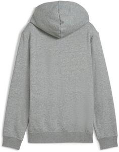 Rückansicht von PUMA ESSENTIALS No. 1 Logo Hoodie Kinder medium gray heather