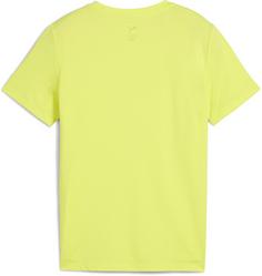 Rückansicht von PUMA TAD ESSENTIALS CAT LOGO Funktionsshirt Kinder lemon sherbert